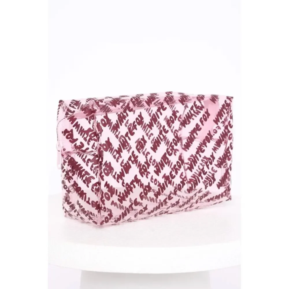 NWT White Fox Offstage Cosmetic Case in‎ Cupcake
